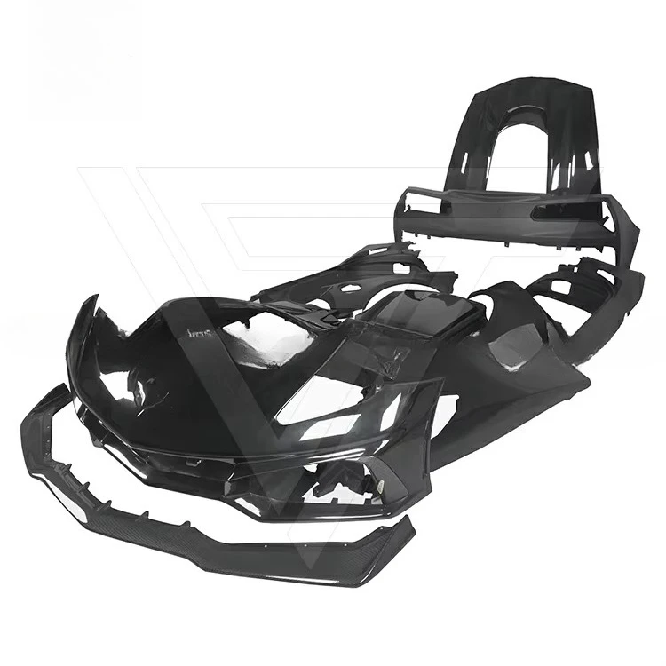 ZR1 Style Half Carbon Fiber Body Kits for Corvette C7