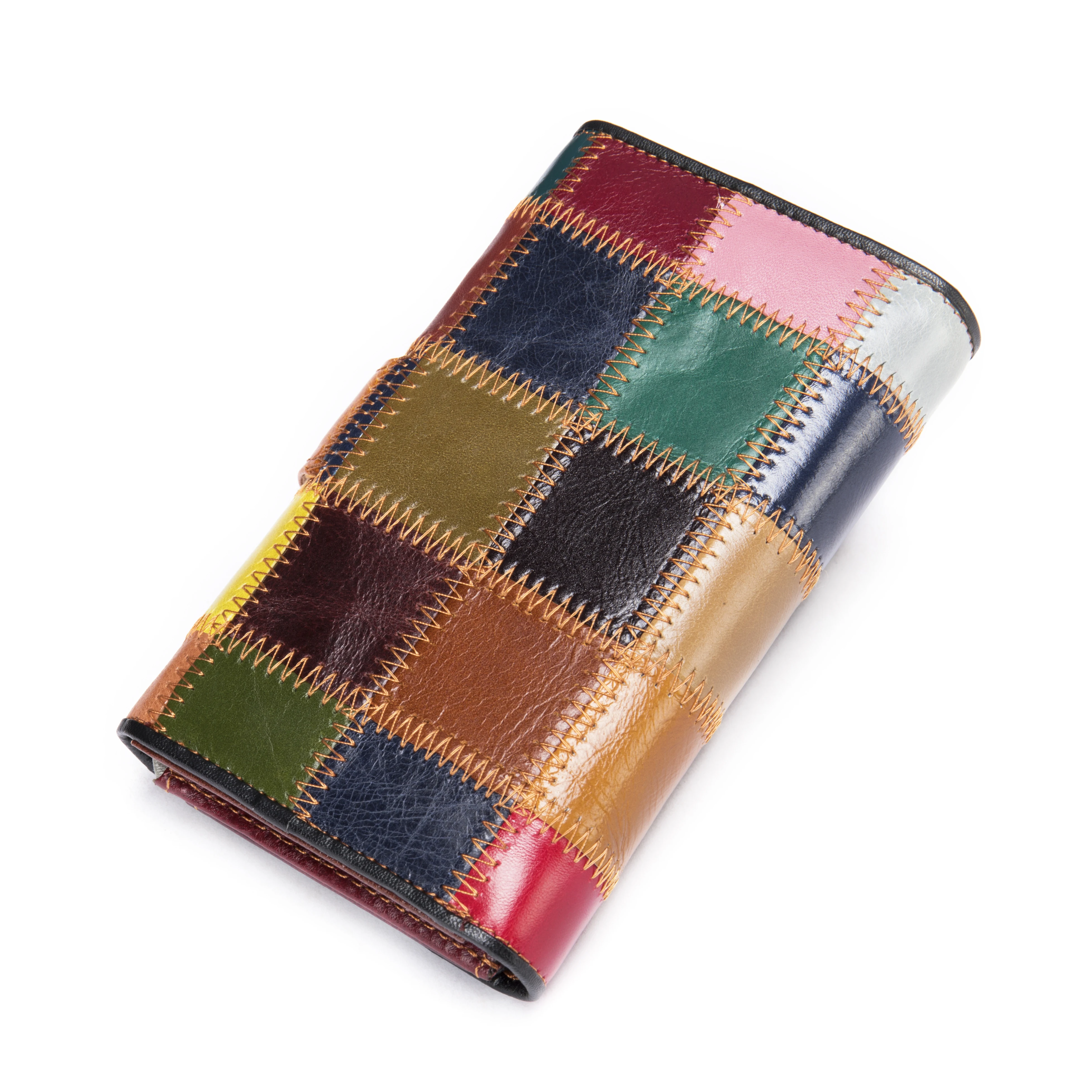 WESTAL Women\'s Purse Leather Wallet for Women Small Clutch Boho Purses Coins and Cards Hasp Coin Wallet Women Ladies Wallet 4203