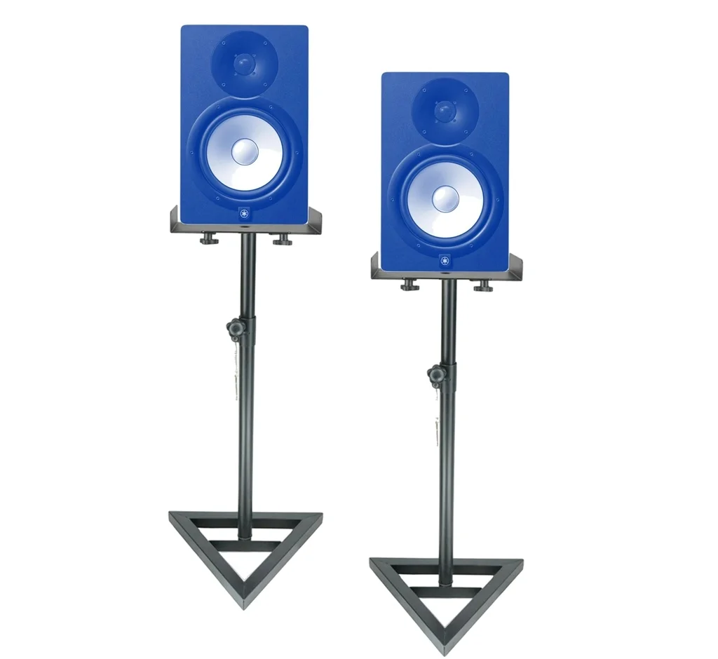 Suporte, Pedestal p/ Monitor de Referência, Studio, Trava Lateral p/ KRK Rokit 5/6/8, Yamaha HS 5/7/8, JBL, Edifier, Genelec
