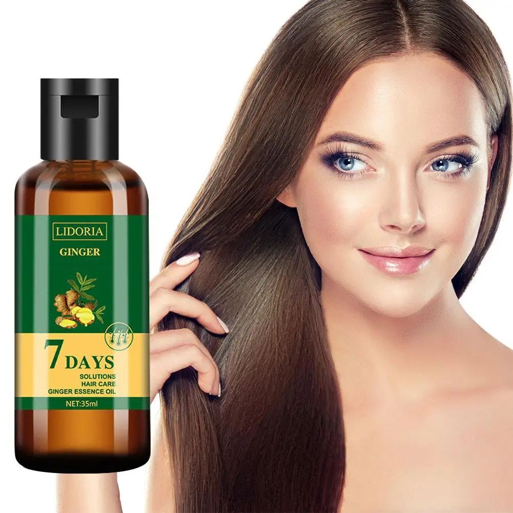 

Ginger Serum Fast Growing Hair Care Oil Anti Hair Loss Baldness Scalp Treatment Repair Damaged Hair For Men Women R3U6