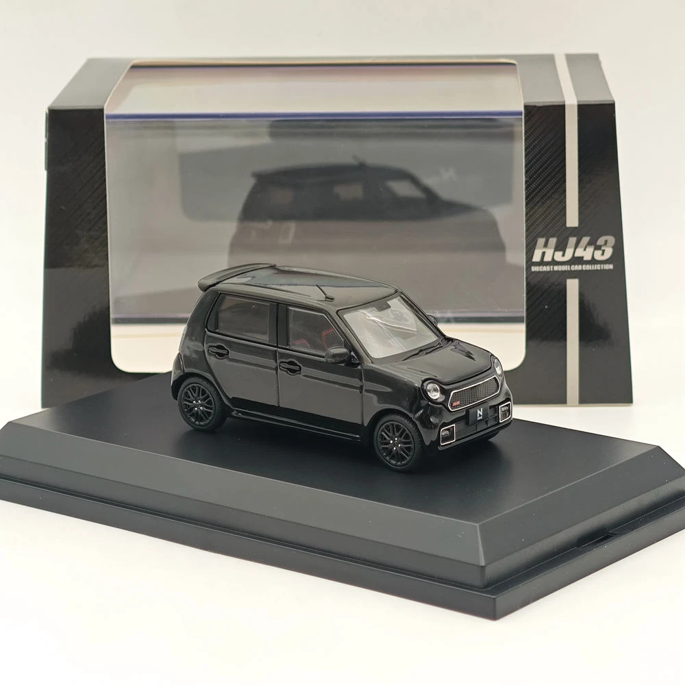 Hobby Japan 1:43 N-ONE RS Crystal Black Pearl HJ432001BK Diecast Model Car Limited Collection Auto Toys Gift