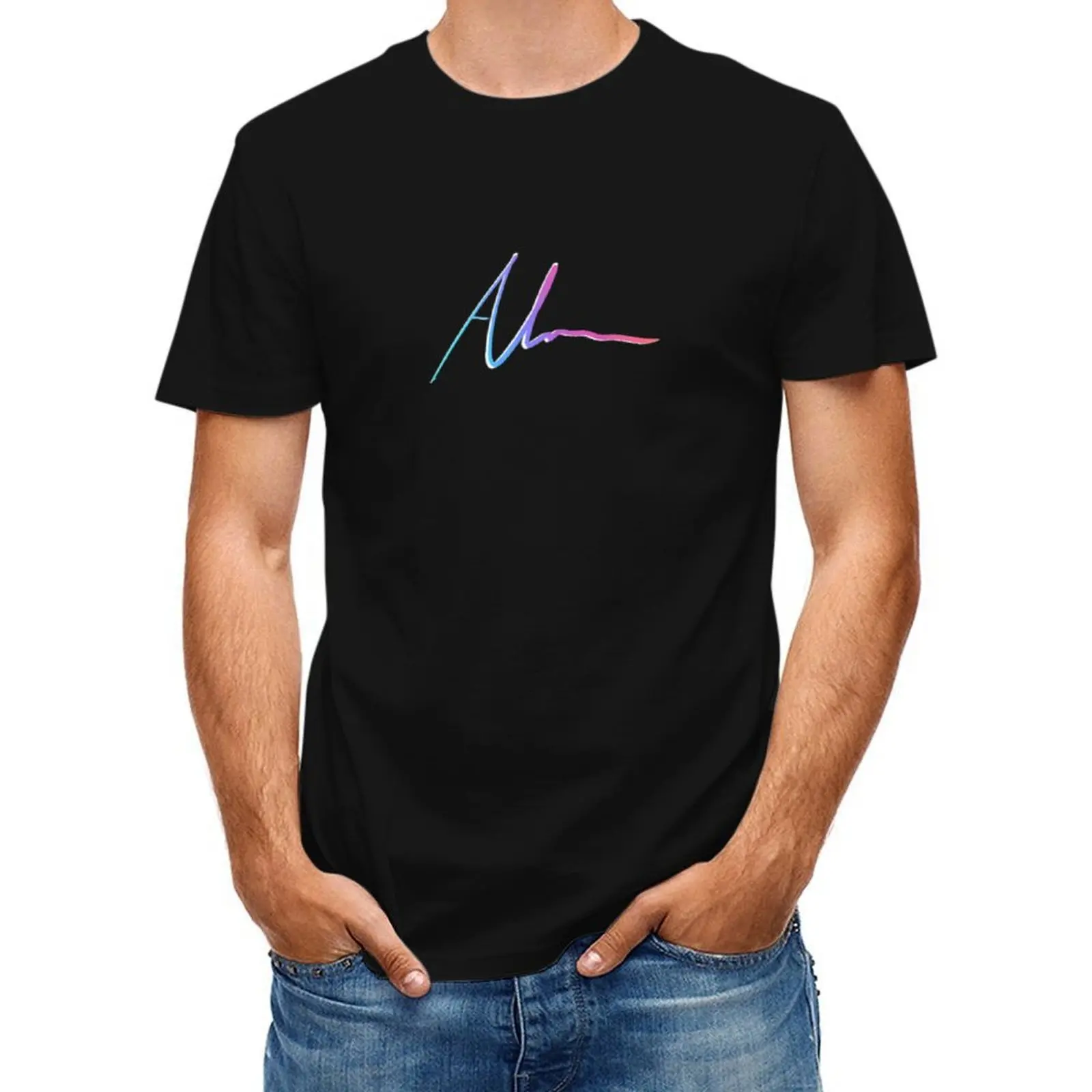 

Alana's Signature, T-Shirt fashion shirts Funny t-shirts hippie clothes Blouse t shirt men