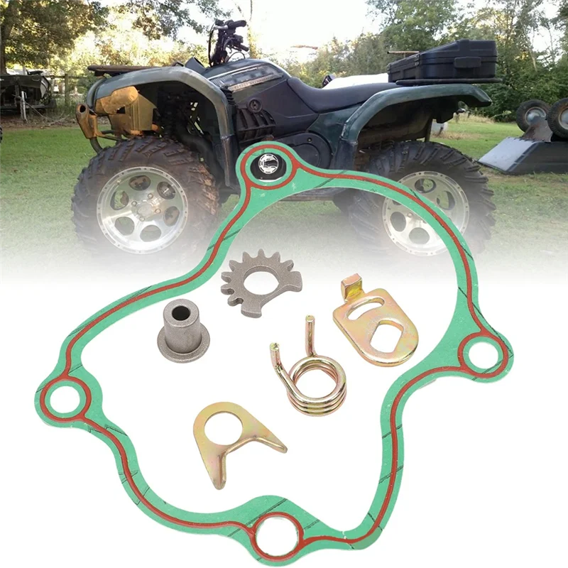 A82E-For ATV Grizzly 660 UTV Rhino 660 متوافق مع مجموعة تروس مروحة نقل السرعات 5KM-18146-00-00 5KM-18197-00-00