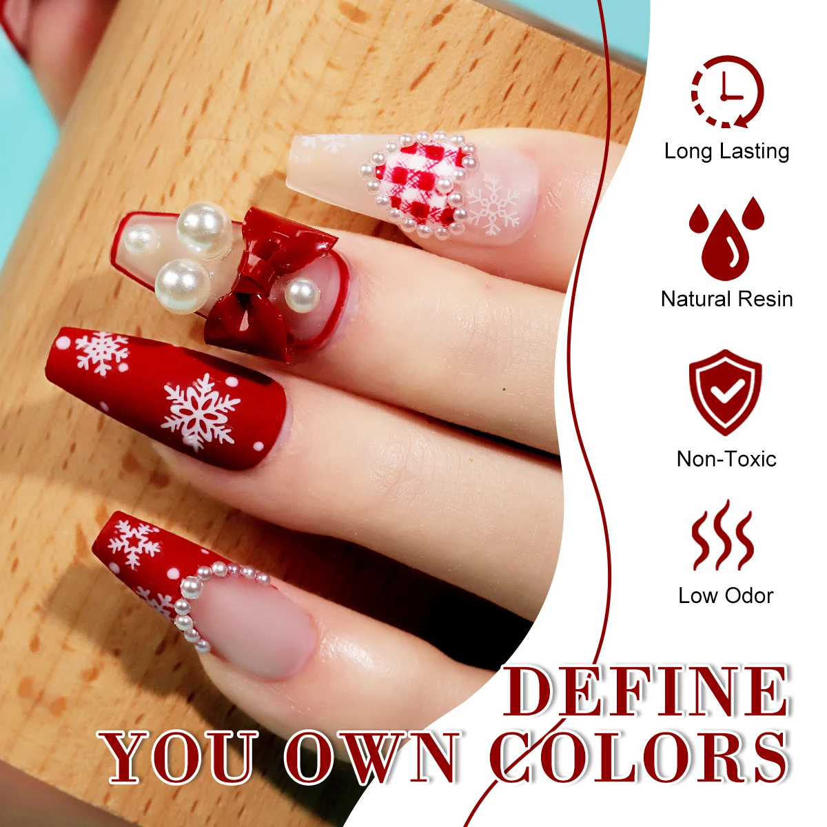 ชุดยาทาเล็บเจล LIMEGIRL 8 ชิ้น สำหรับคริสต์มาส พร้อมกล่องฮาโลวีน ยาทาเล็บเจลกึ่งถาวรแบบแช่ล้างออกได้ พร้อมเบสโค้ทและท็อปโค้ท