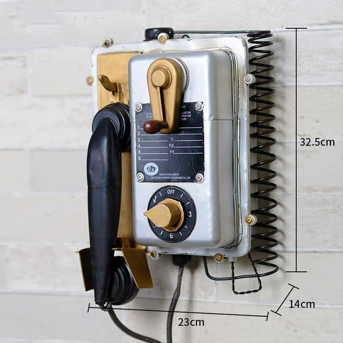 CH◆☆§VintageTelephone Landline Retro Old Style Telephone Exquisite Workmanship Desktop Ornament Craft for Home Hotel A~HOT SALE