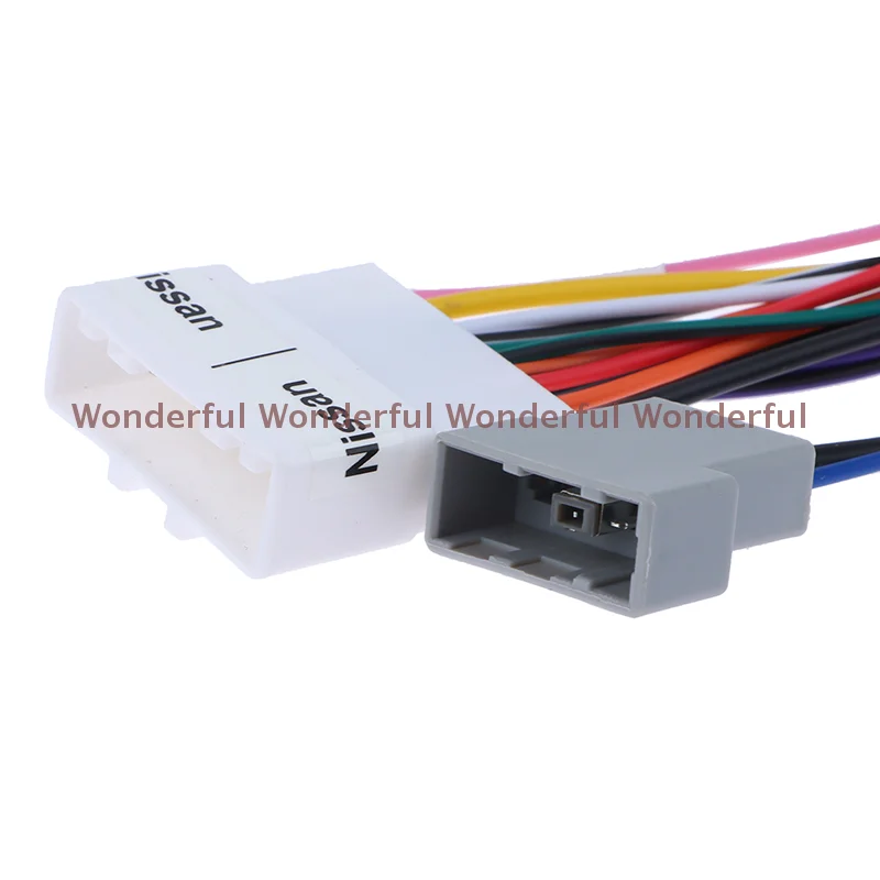 

Universal Female Car Radio Adaptor Connector Wire Plug for Nissan Qashqai Tiida Liwei - Wiring Harness Accessory