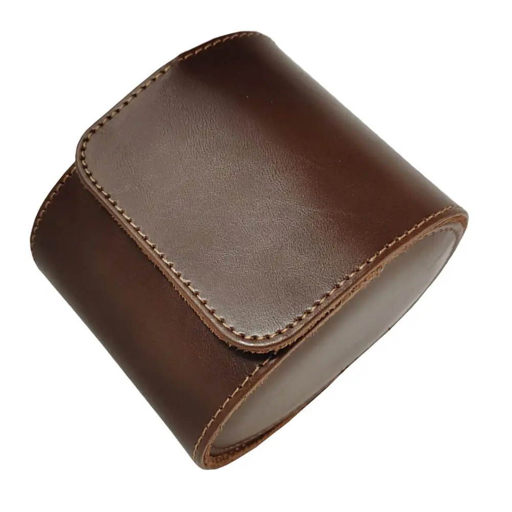 

1Pcs Retro Watch Organizer Portable Box Durable Cowhide Material for Watches and Jewelry Storage Watch Box