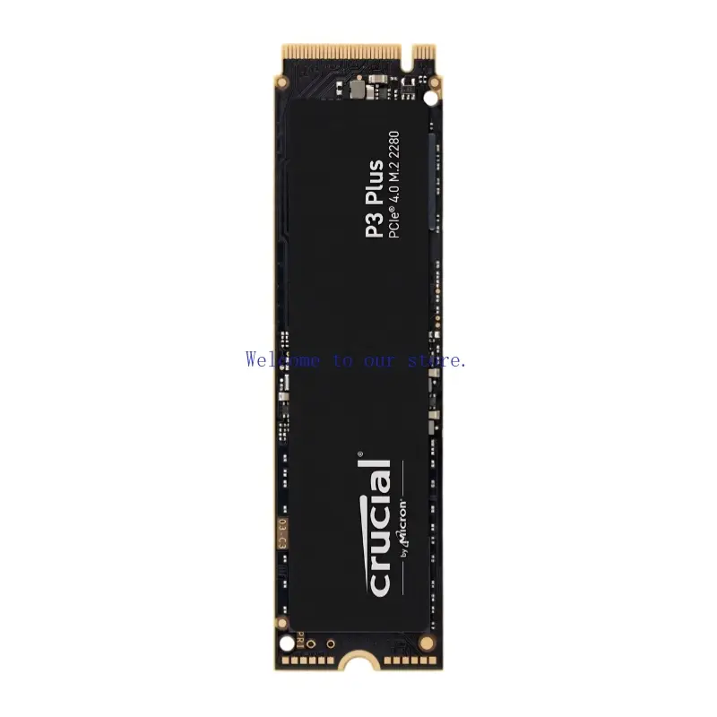 محرك أقراص صلبة داخلي P3 Plus من Crucial، 1TB، SSD، M.2، NVMe، PCIe 4.0، حتى 5000MB/s، للكمبيوتر المحمول وسطح المكتب