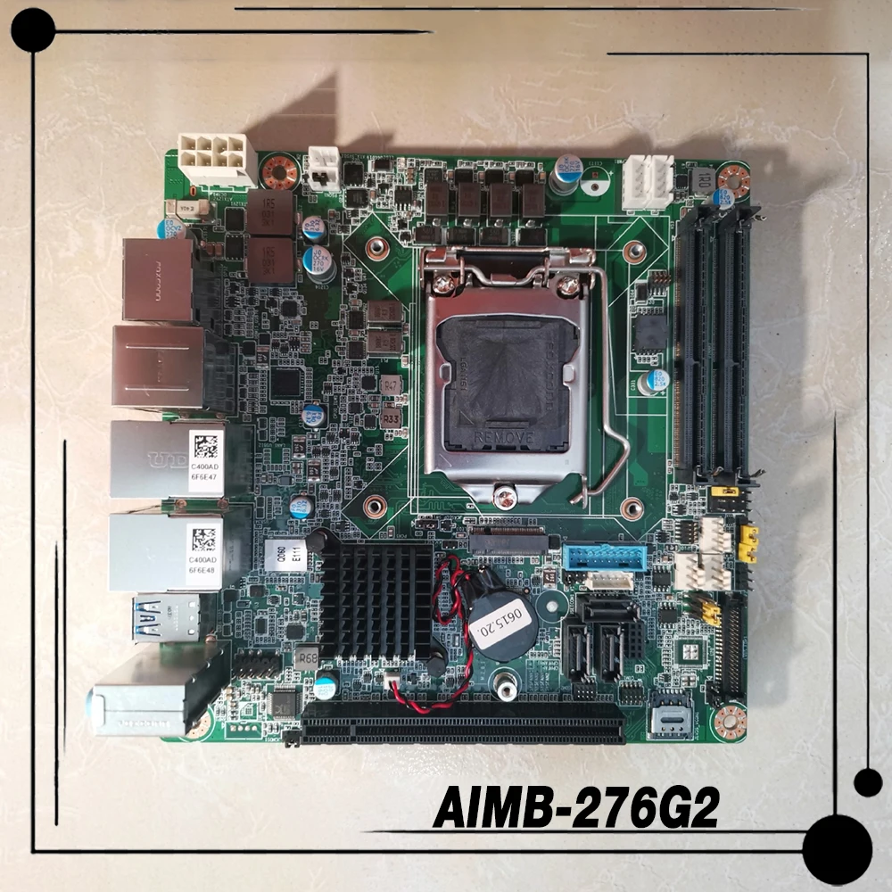 

AIMB-276 For Advantech AIMB-276G2-00A1E embedded MINI-ITX industrial motherboard Q370 chip 8 generation 9 generation AIMB-276G2