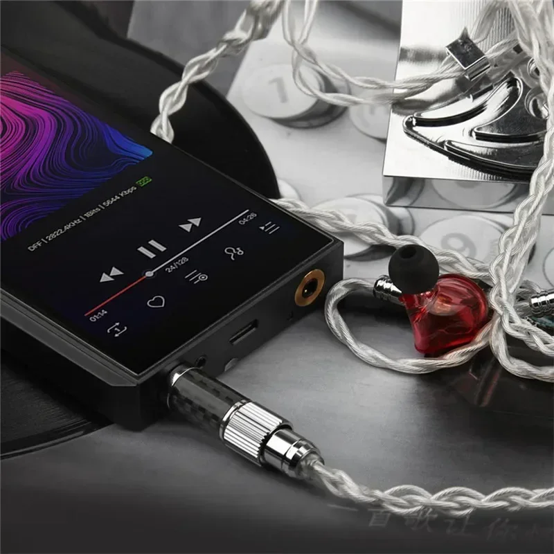 Headphone Audio Adapter USB C XLR 2.5 3.5 4.4 6.35mm Jack Plug 7 In 1 Multi-Function For HiFi Cable Self-Locking Connector