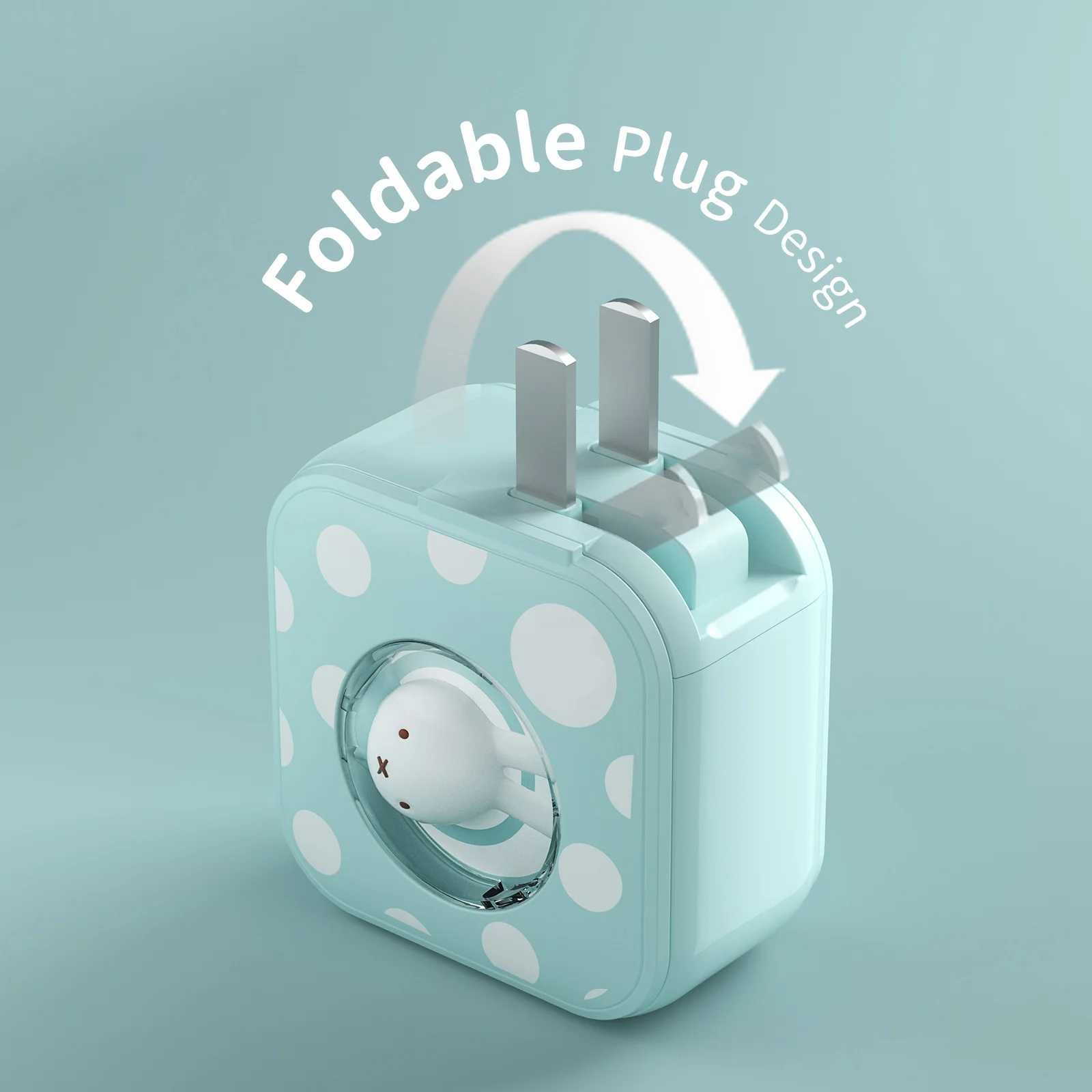 Miffy 30W PD Power Adapter Wall Charger USB C Wall Charger Quick Charge  Adapter For iPhone Xiaomi  Samsung Type C Chargers Cute