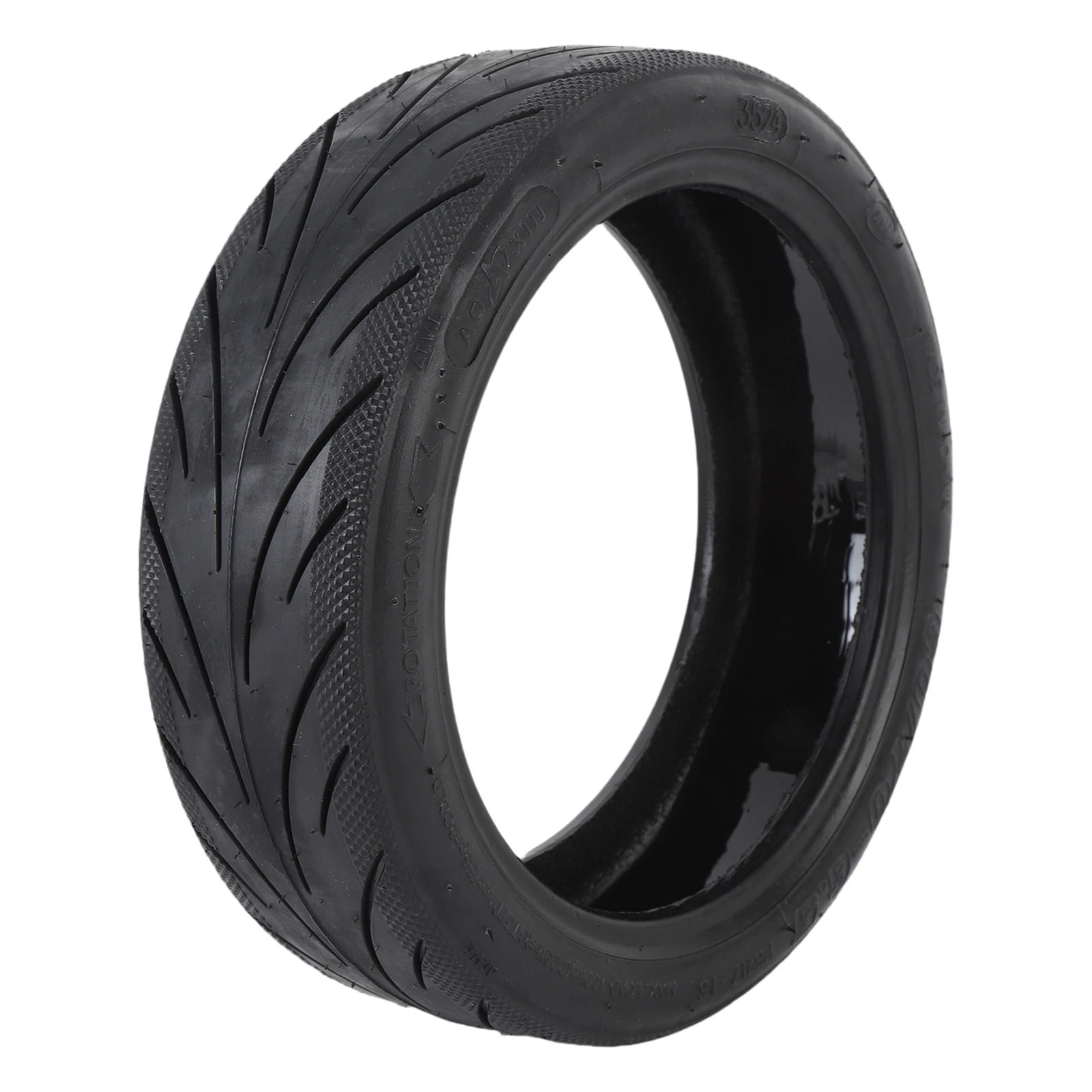 سكوتر كهربائي فراغ الإطارات المضادة للانفجار امتصاص الصدمات الذاتي إصلاح المطاط جودة عالية دائم استبدال الإطارات الصلبة