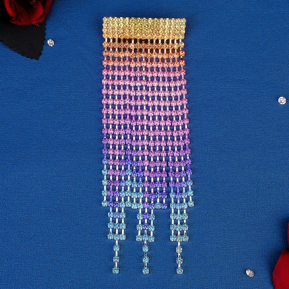 

Girl Hair Accessories Tassel Card Barrettes for Girls Children's Accessory Clip Rhinestone Clips Women Women's