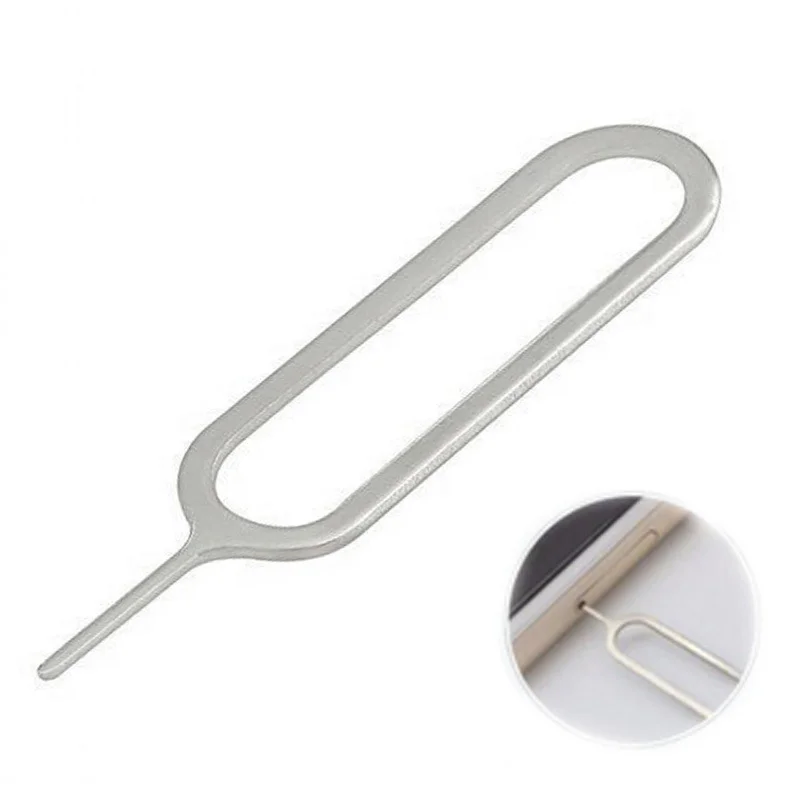 SIM Card Tray Opening Pin Tools Ejector Needle Key for Iphone Xiaomi Samsung SIM Card Replacement Key for All Mobile Phones