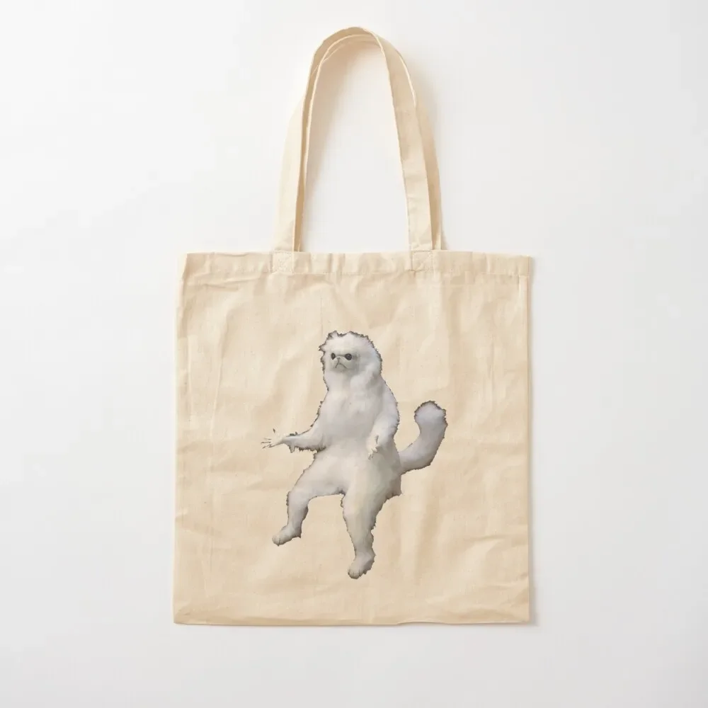 

Persian Cat Meme Tote Bag custom fabric bag cute tote bag Women's shopper