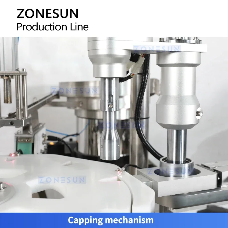 Zonesun ZS-AFCL7 Машина для упаковки бутылок с клеем Машина для наполнения и укупорки этикеток