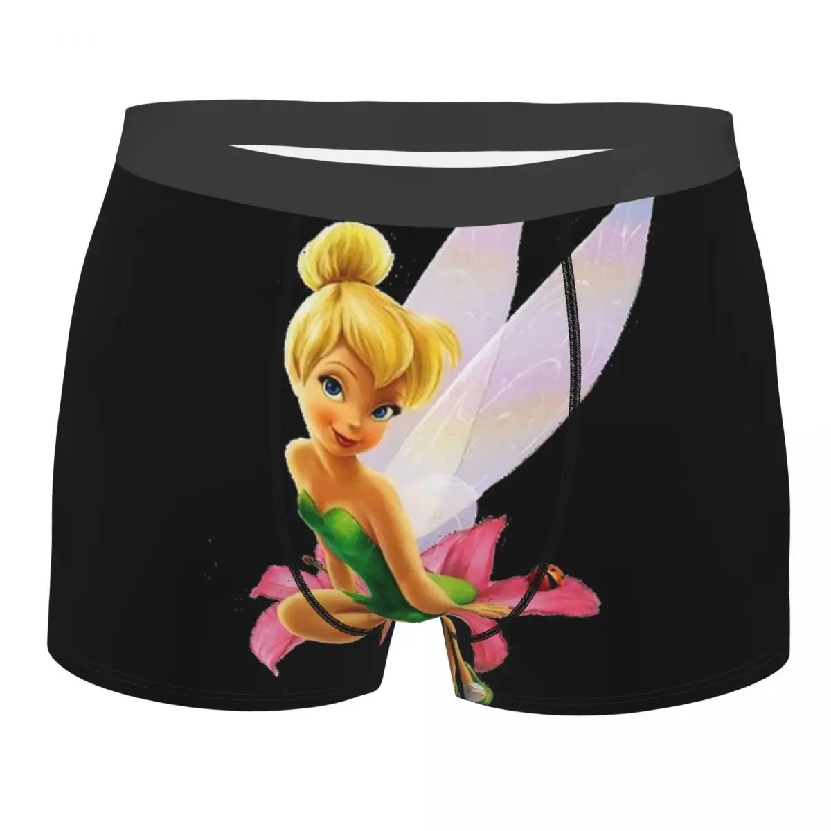 

Cartoon Anime Tv Tinkerbell Underwear Men Sexy Print Customized Animated Tinker Bell Boxer Shorts Panties