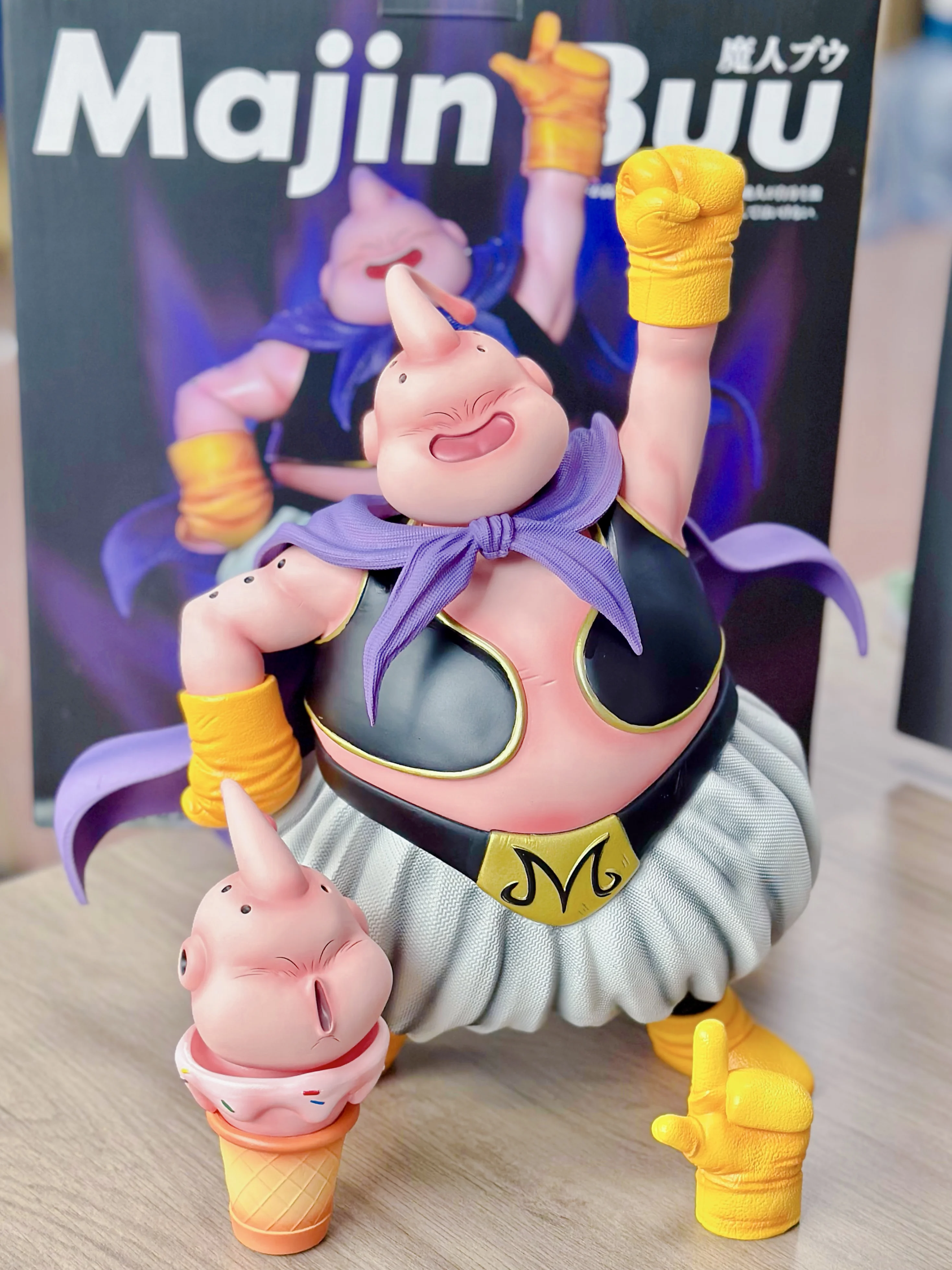 

Dragon Ball Fat Buu Anime Movie Series Character Toys, Family Decorations, Collectible Gifts , Model Manga Anime Figures