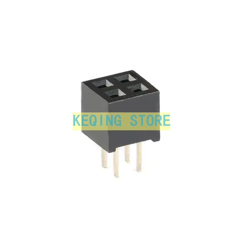 2.0 mm distance between double row female straight strip her seat 2 * 2P/3/4/5/6/7/8/10/12/20/40P