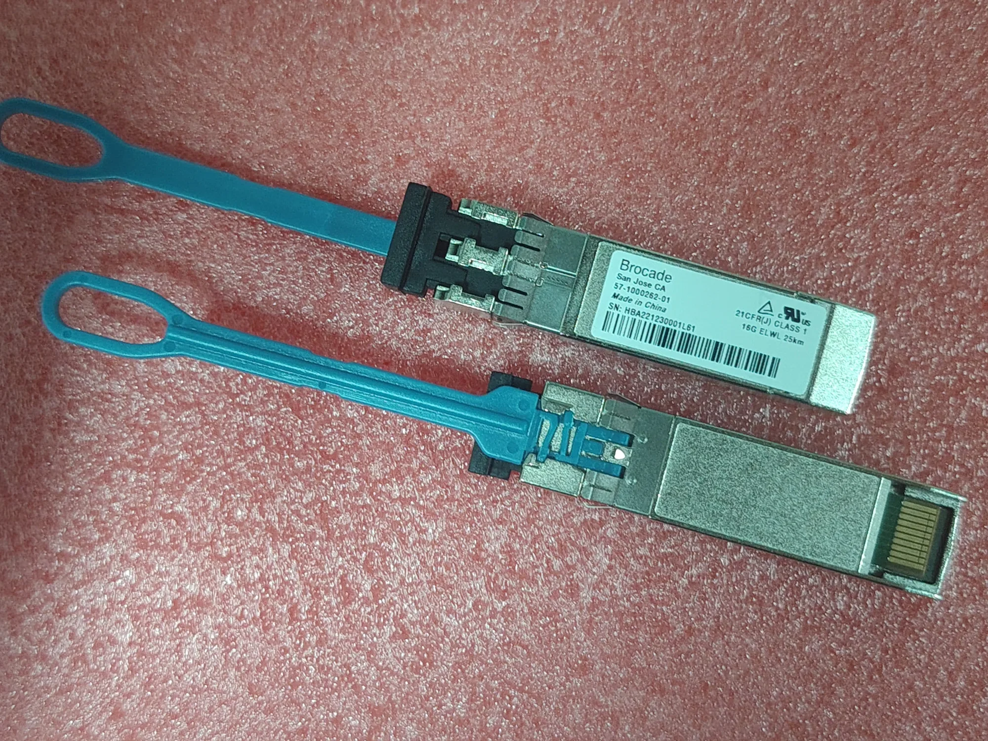 1PCS Brocade 16GB Fiber Module SFP/57-1000262-01/XBR-000258/1310nm 16g 25km Sfp  6520,6510,6505 Optical Transceiver