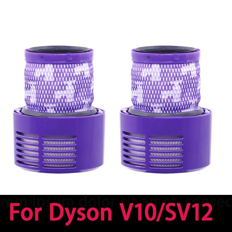 

For Dyson V10 Hepa Filter Accessories Robot vacuum cleaner SV12 washable filter Replacement cleaning Spare Parts