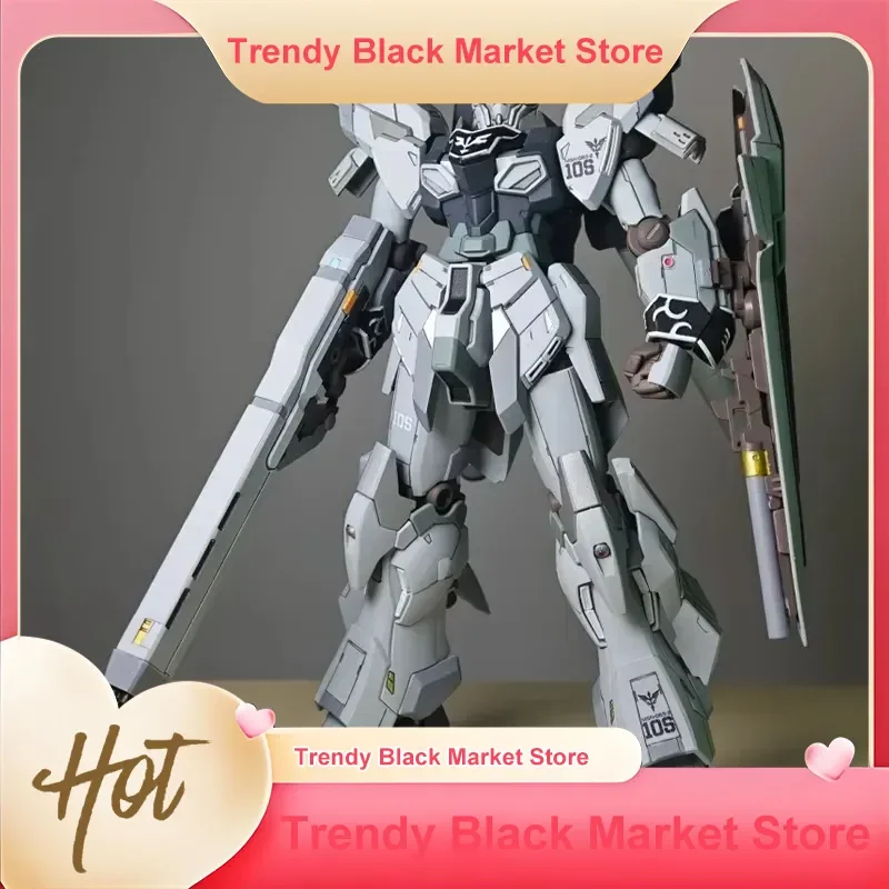 HG 1/144 Sinanju Stein Nt Ver, Kits de Modelos de Mecánica para Armar, Figuras de Acción, Decoración de Escritorio, Regalo Sorpresa Coleccionable