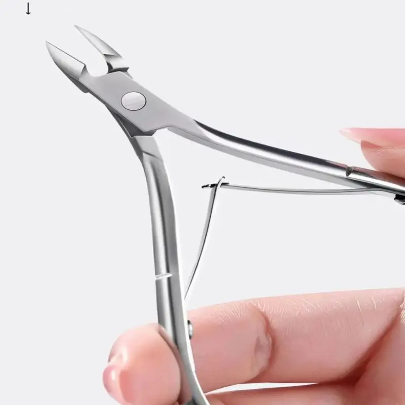 Stainless Steel Nail Scissor Steel Push Nail Art Tool Set Stainless Steel Nail Barb Scissor Nail Remover Skin Eliminator Pliers image 3