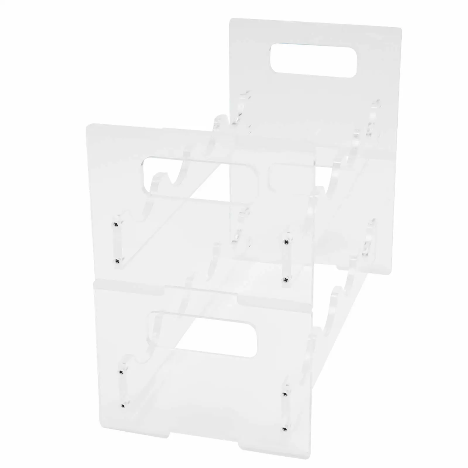 Kitchen Household Acrylic Wine Rack Tool Two Layers 8 Slots Plate Thickness 7mm