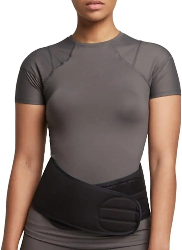 Women\u2019s Comfort Back Brace, Adjustable, Sweat Wicking, Breathable Back &  Compression  for