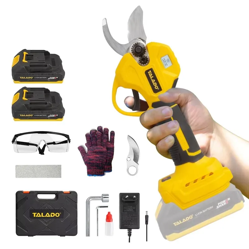 

Online Shop Supplier Tree Cutting Pruners OEM Factory Price Sk5 Pruning Scissors Battery Lithium Electric Scissors for Metals