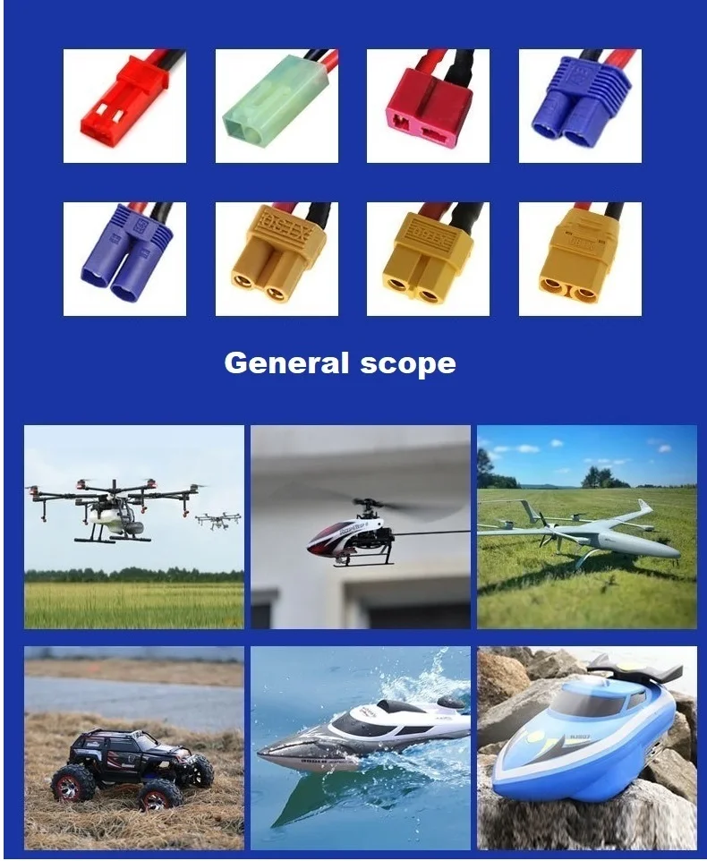 2S 7.4V 5600mAh 60C LiPo Batterij Met XT60/XT90/T/Tamiya Plug voor FPV Racing Drone RC Quadcopter Onderdelen