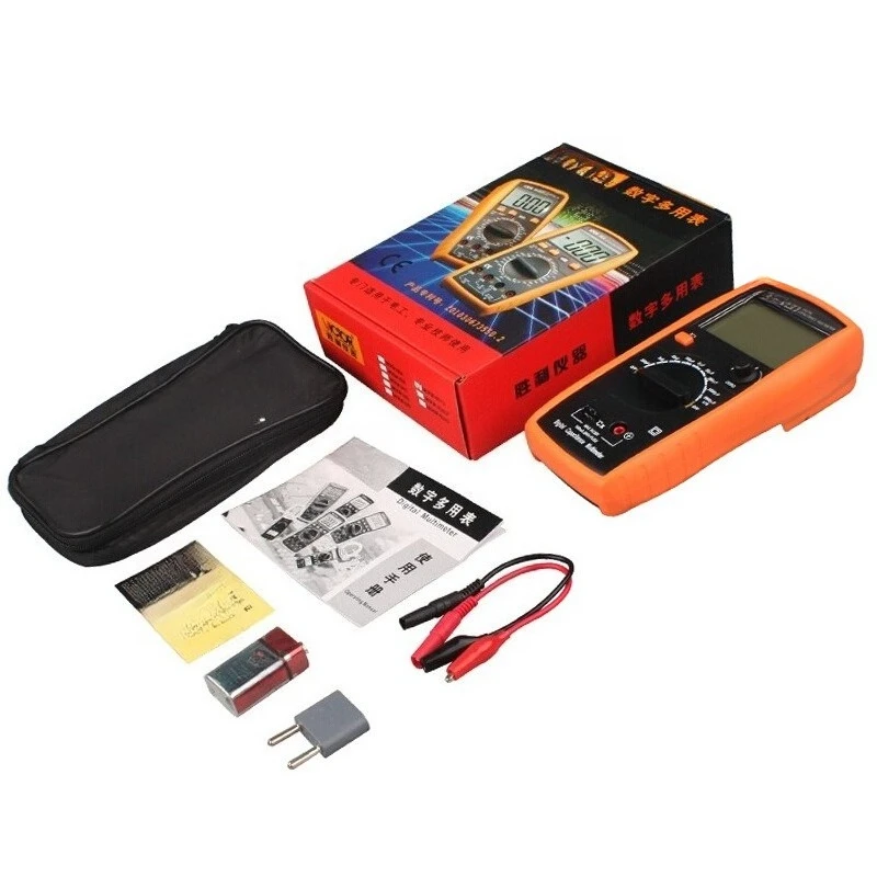 VICTOR Victory Capacitance Meter VC6013 6243 ความแม่นยําสูงดิจิตอล Induction Capacitance เครื่องมือทดสอบ