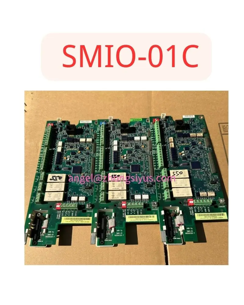 SMIO-01C Used ACS550  ACS510  series CPU board terminal signal control io motherboards