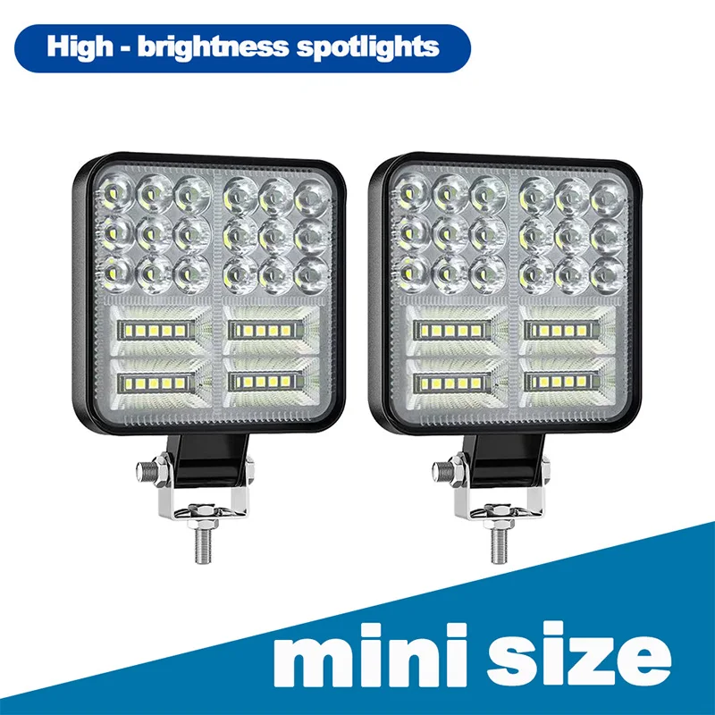 

Work Light LED Bar Auxbeam Offroad 4X4 Spotlight 12V 24V For Jeep Truck Car Tractor SUV ATV LED Headlights Car accessories