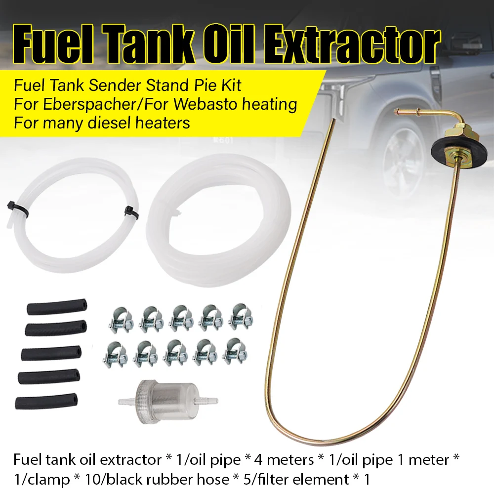 

Universal Fuel Tank Oil Extractor Kit Diesel Fuel Tank Extractor Parking Heater Accessories Oil Tank Suction Pipe for Webasto