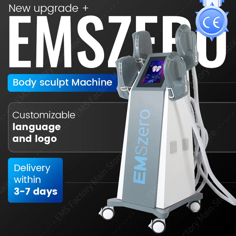 

EMSzero EMS Sculpt Machine 15Tesla 6500w NEO Body Sculpting Slimming Nova Fat Burning Muscle Электромагнитная стимулирующая терапия