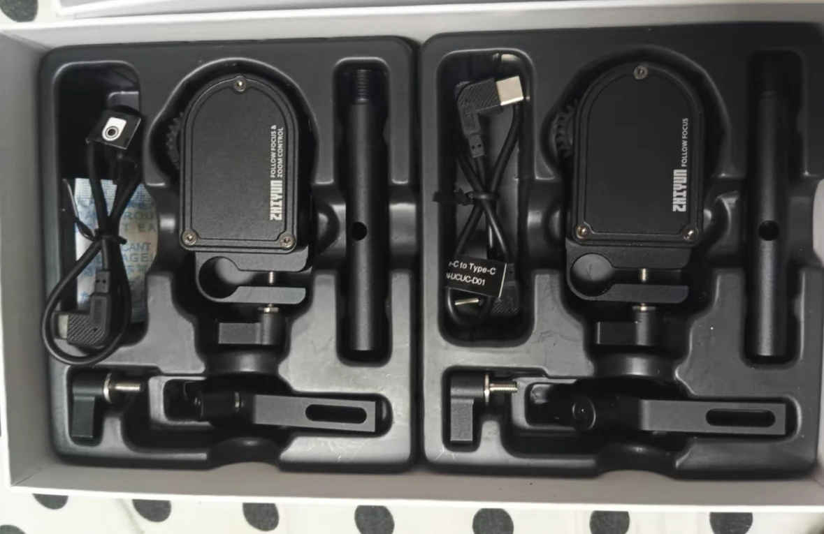 Zhiyun Dual Follow Focus System CMF-03/CMF-04 Crane 3S Servo Zoom & Focus Motor for Crane 3 LAB Gimbal Stabilizer Redefine