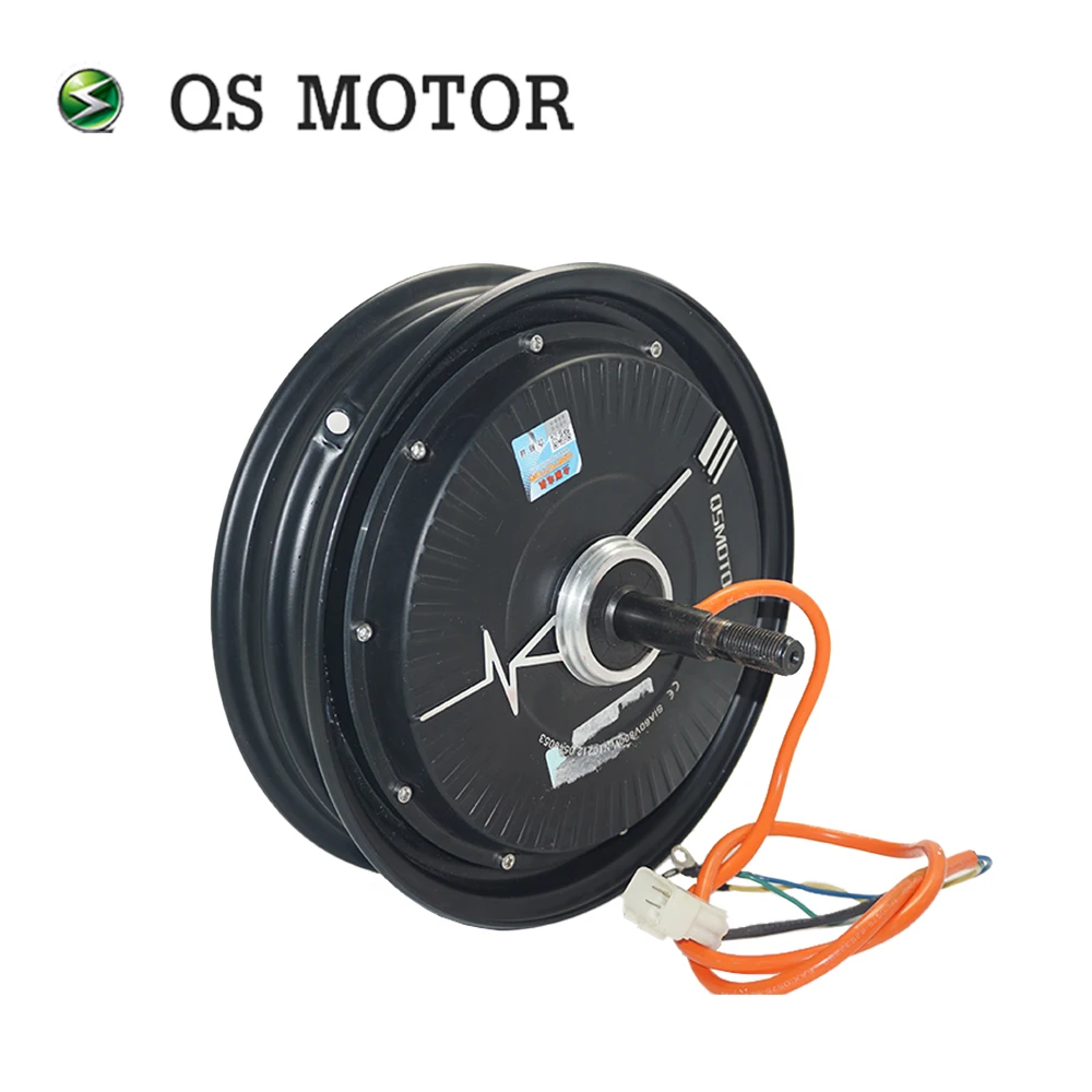 QS MOTOR Hub Motor 10 inch QS212 800W 60V 540RPM 30H Electric In-wheel BLDC Hub Motor Moped Engine