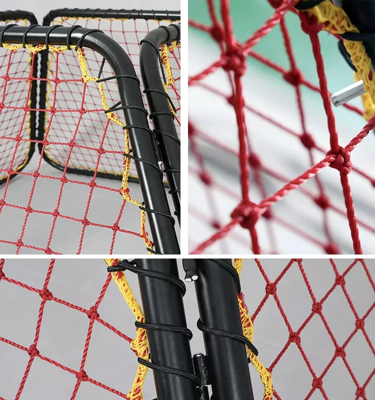 サッカー サッカー リバウンド ネット ポータブル 4 面リバウンダー サッカー 屋内屋外サッカー トレーニング用