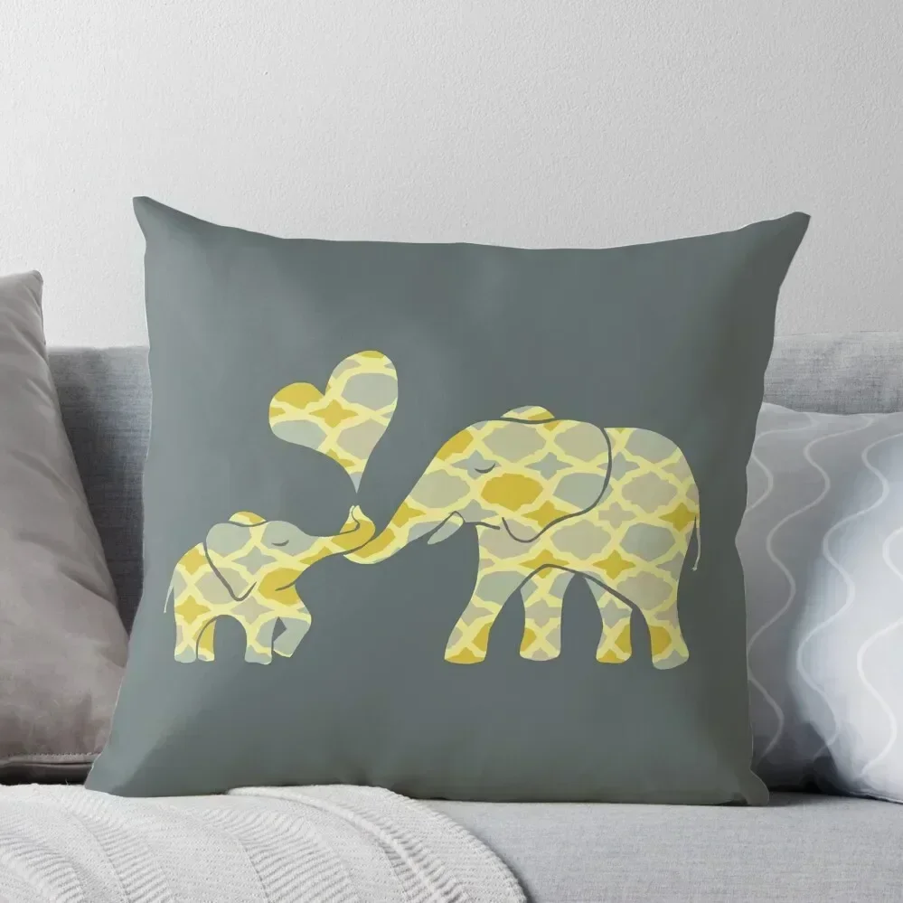 

Elephant Hugs Throw Pillow christmas decorations 2025 Pillowcases Cushion Covers Sofa anime girl luxury decor pillow