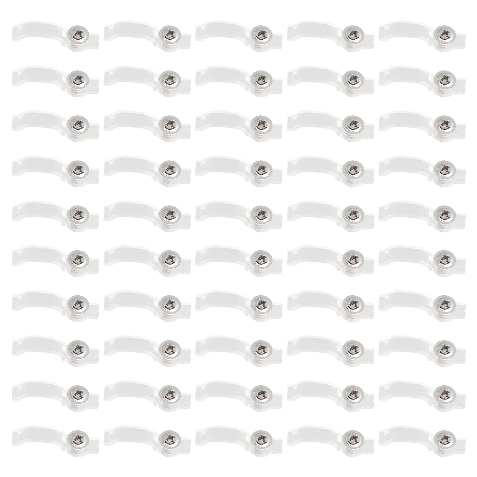 Tagliaunghie 50 * Clip 50 * Viti 100 * Clip 100 * Viti Staffe di montaggio Clip di ricambio Accessori ultrasottili