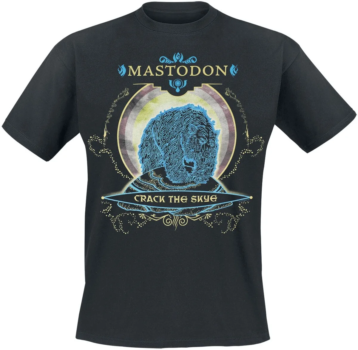 Mastodon The Hunter Deer God T-shirt Progressive Metal Band Logo Print 100% Cotton Unisex Tee Music Shirt