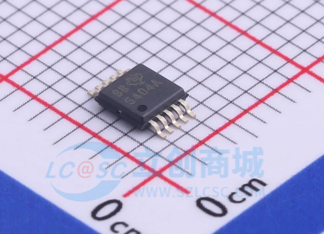 12PCS Brand new original TPS54040ADGQR silk screen 5404A MSOP10 switch regulator chip