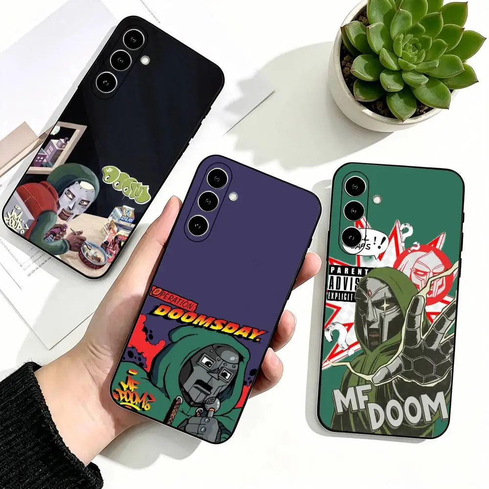 MF DOOM Rapper Madlib Phone Case For Samsung Galaxy A73,A72,A71,A70,A53,A52,A51,Others Soft Black Cover