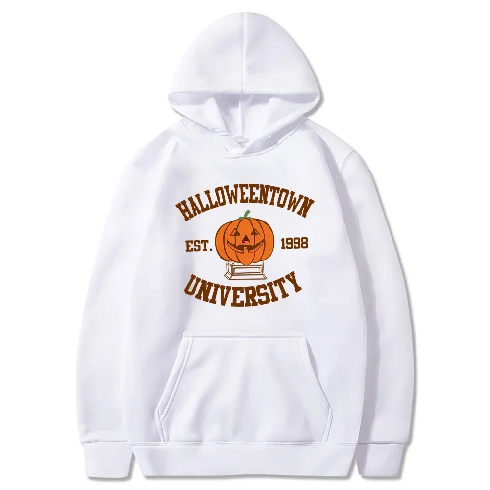 Halloweentown Hoodie Halloweentown Est 1998 Pullover Vintage Halloween Town Fall Sweater Unisex Trendy Halloween Party Hoodies