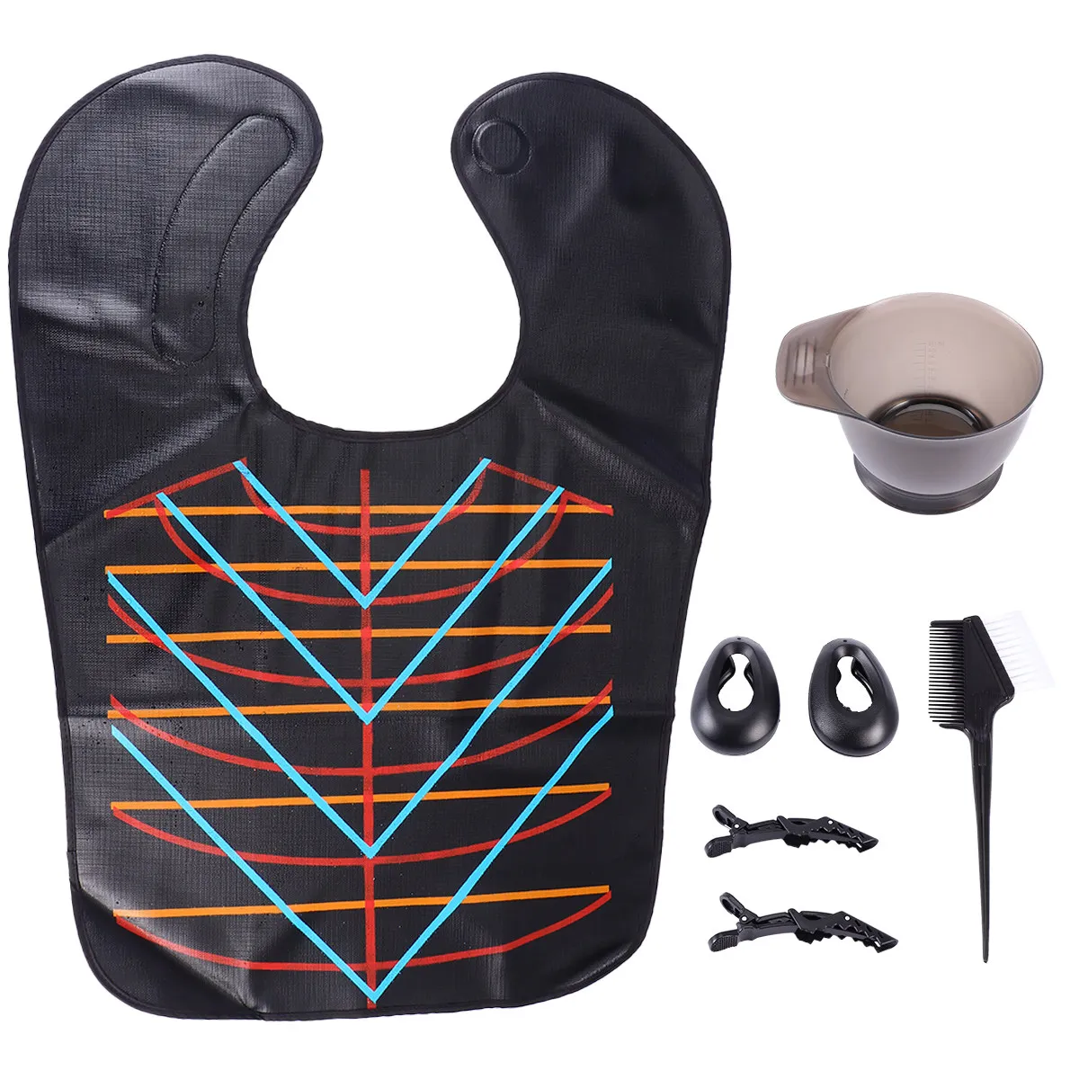 

1Set Hair Dye Kit Professional Coloring Tools for Home and Salon Use No Mess DIY Hair Tinting Set Includes All Accessories