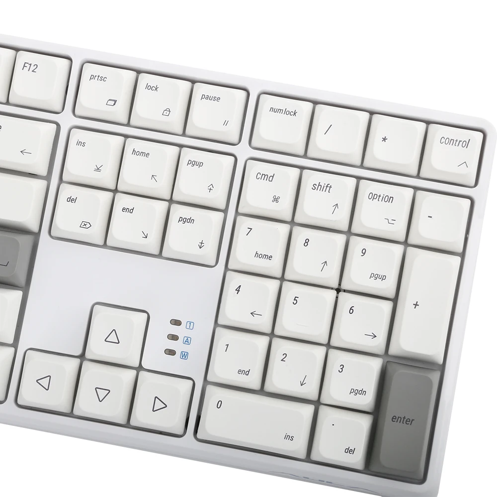 XDA PBT คีย์บอร์ดภาษาอังกฤษ127คีย์/ชุดสำหรับเชอร์รี่ MX keycap สำหรับคีย์บอร์ดกลไก DIY ออกแบบเอง