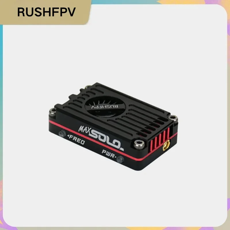 VoltSRUSHFPV MAX SOLO XBAND 4.9Ghz 2.5W VTX, 8CH CNC Built-in Fan For FPV Range Racing Drone, High Power RC Transmitter Tool