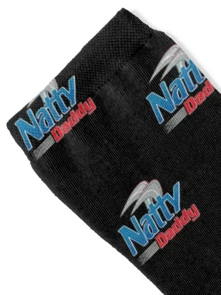 Natty Daddy on Back Shirt Fathers Day Socks halloween anti slip football new in's Ladies Socks Men's