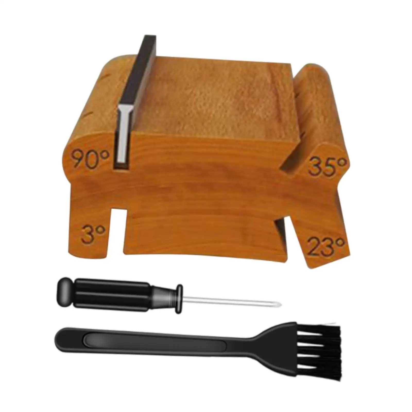 

3 23 35 90 Degree Fret End Beveling File Versatile Guitar Fret Crowning End Bevel File for Edge Profiling Rounding Deburring
